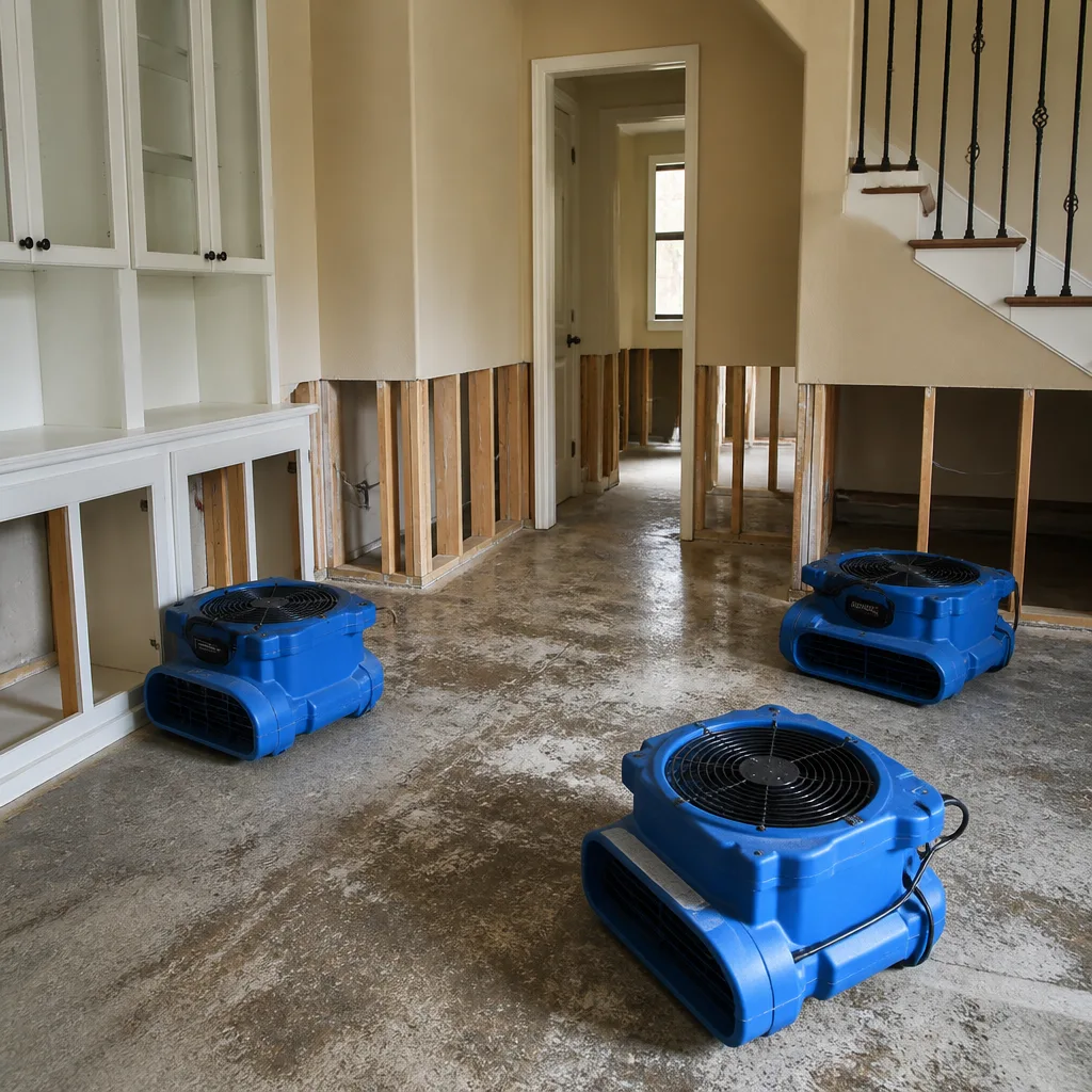 Water damage drying