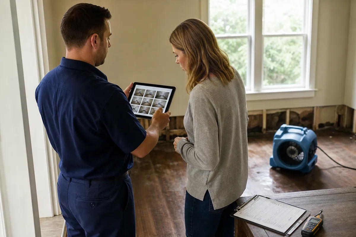 Insurance claim documentation for Upper West Side property restoration